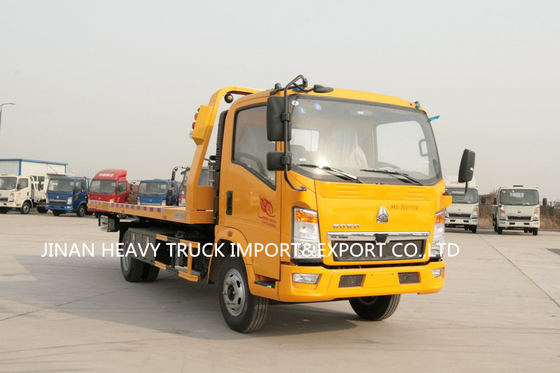 SINOTRUK LHD a base piatta Tow Truck Wrecker 8 tonnellate di 90km/H
