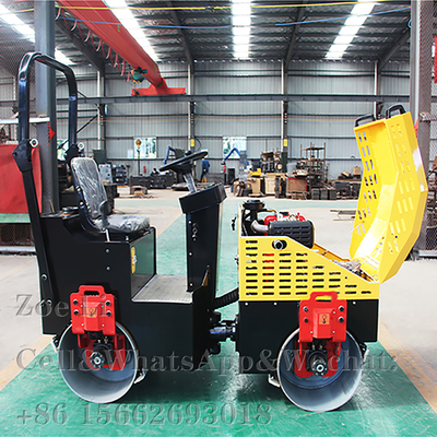 Compattatore del rullo compressore del macchinario di costruzione di 6 Ton Hydraulic Vibrator Single Drum