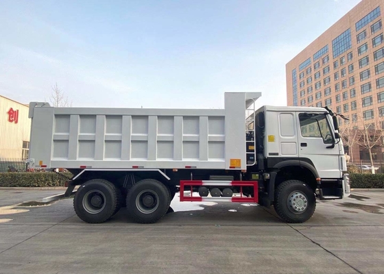 Autocarro con cassone ribaltabile resistente dell'autocarro con cassone ribaltabile della gru di Sinotruk HOWO 6X4 371HP 18cbm Hyva