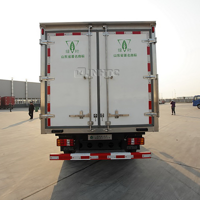 Mini 4x2 6 ruote 10ton HOWO leggero box frigorifero camion con porta frigorifero