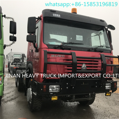 Camion pieno del motore primo dell'azionamento 6x6 della ruota di SINOTRUK Howo per Muddy Road