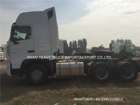 doppio driver Prime Mover Truck Sinotruk HOWO A7 6X4 del carro armato diesel 400L