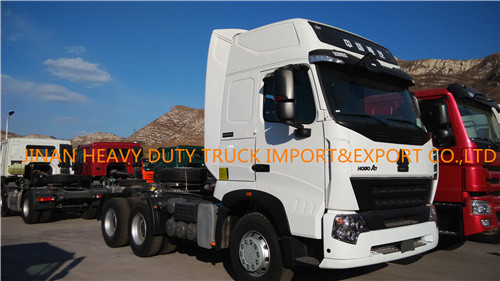 10 camion 371hp 420hp del trattore di Wheeler Sinotruck HOWO A7 6x4