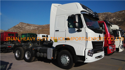10 camion 371hp 420hp del trattore di Wheeler Sinotruck HOWO A7 6x4