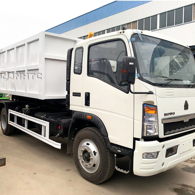 Camion idraulico 4x2 di bassa potenza 14cbm Euro2 del compattatore di rifiuti del rotolo del braccio del gancio
