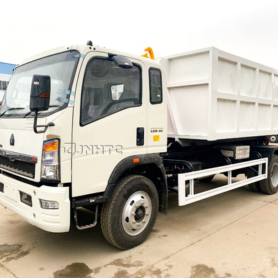 Camion idraulico 4x2 di bassa potenza 14cbm Euro2 del compattatore di rifiuti del rotolo del braccio del gancio
