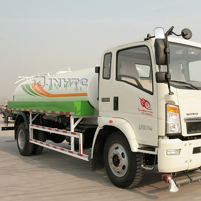 Camion di serbatoio di acqua della luce di SINOTRUK HOWO 4x2 con 14m Front Sprinkler