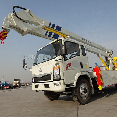 la piattaforma aerea leggera dell'euro 4 di 18m 20m trasporta idraulico su autocarro montato