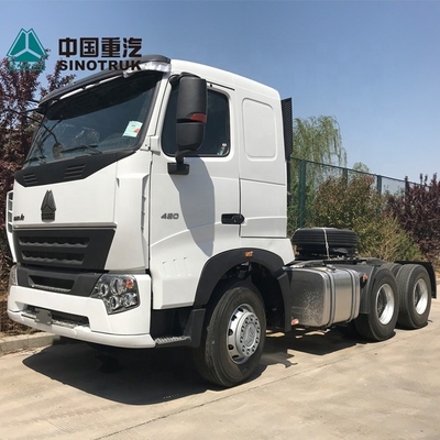 Camion 420hp del trattore di Howo Sinotruk 6x4 della molla a lamelle