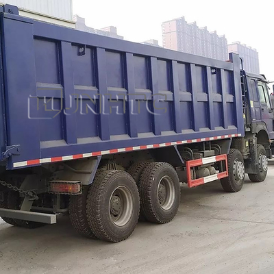 Auto di SINOTRUK HOWO 12 Wheeler Heavy Duty Dump Truck che carica 8x4 3cbm 371hp