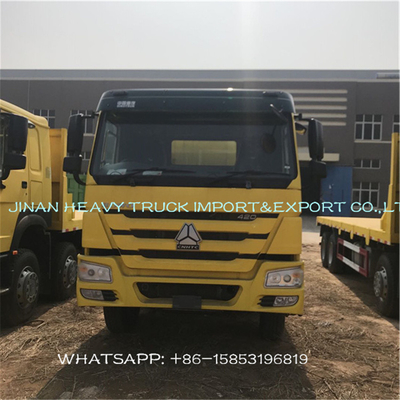 Sinotruk Howo 40 ft camion a base piatta del carico da 30 tonnellate con la serratura del contenitore