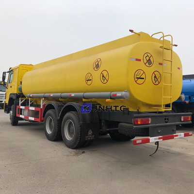 Rimorchio Euro2 Euro3 25000L 6x4 dell'autocisterna del combustibile derivato del petrolio di Sinotruk HOWO 371hp