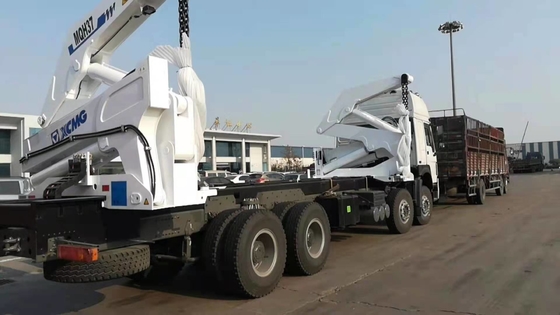 Ascensore laterale montato camion Crane Mqh 37a di Sinotruk Howo 8x4 Crane With Xcmg 37t