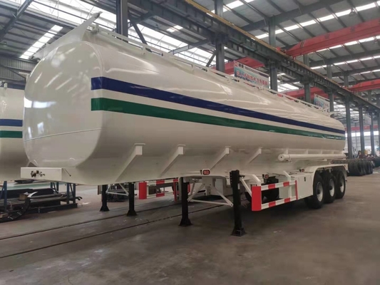 Rimorchio di alluminio dei semi dell'autocisterna del combustibile di Liangshan 30000l-60000l