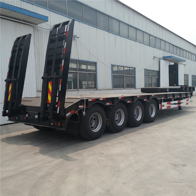 3 asse dell'asse 4 100 tonnellate del letto di rimorchio basso dei semi per l'escavatore Transport di Loder della ruota