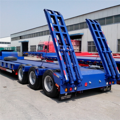 3 asse dell'asse 4 100 tonnellate del letto di rimorchio basso dei semi per l'escavatore Transport di Loder della ruota