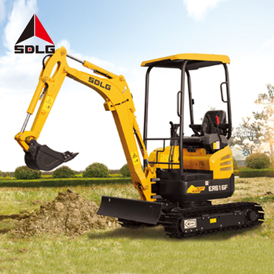 Macchinario della costruzione pesante di SDLG ER616F 1 Ton Mini Excavator