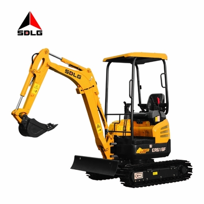 Macchinario della costruzione pesante di SDLG ER616F 1 Ton Mini Excavator