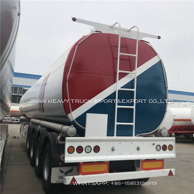 Rimorchio diesel liquido dei semi del serbatoio di combustibile di stoccaggio di petrolio di 3 degli assi rimorchi resistenti dei semi