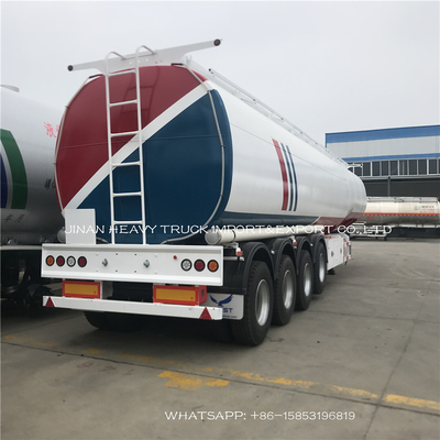 Rimorchio diesel liquido dei semi del serbatoio di combustibile di stoccaggio di petrolio di 3 degli assi rimorchi resistenti dei semi