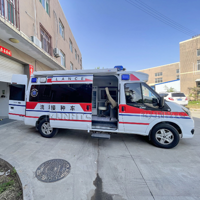 Vaccinazione mobile medica Van Ambulance Car di emergenza Euro5