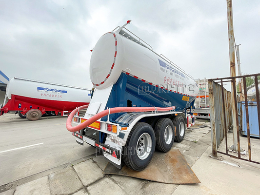 Porta rinfuse 50 CBM del cemento di 3 Axle Heavy Duty Semi Trailers