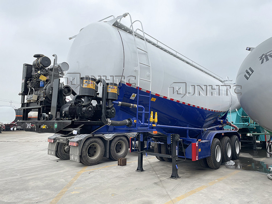 Tonnellata in serie 45 CBM del motore diesel 50 del rimorchio del cemento di SINOTRUK 3 Alxes