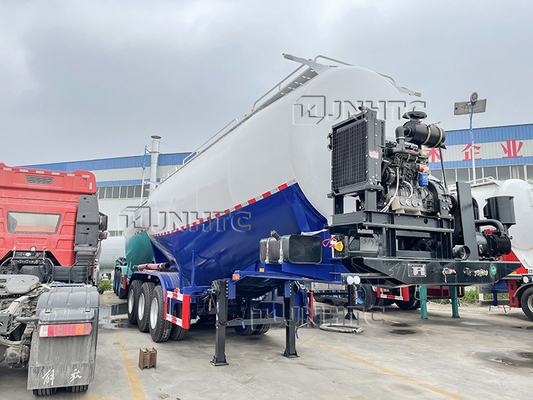 Tonnellata in serie 45 CBM del motore diesel 50 del rimorchio del cemento di SINOTRUK 3 Alxes