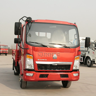 L'annuncio pubblicitario di bassa potenza di SINOTRUK HOWO 4x2 trasporta 2 la tonnellata su autocarro 5 Ton Flatbed Truck di tonnellata 3