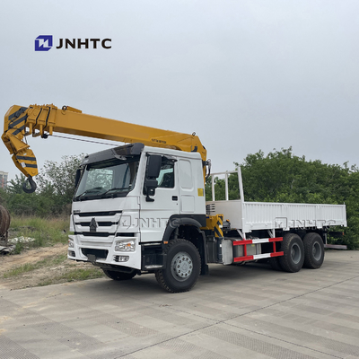 Il camion telescopico di Sinotruk Howo 6x4 10 ha montato la gru di Crane Straight Arm Cargo Truck