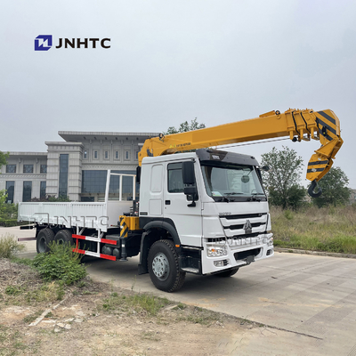 Il camion telescopico di Sinotruk Howo 6x4 10 ha montato la gru di Crane Straight Arm Cargo Truck