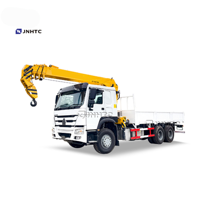 Il camion telescopico di Sinotruk Howo 6x4 10 ha montato la gru di Crane Straight Arm Cargo Truck