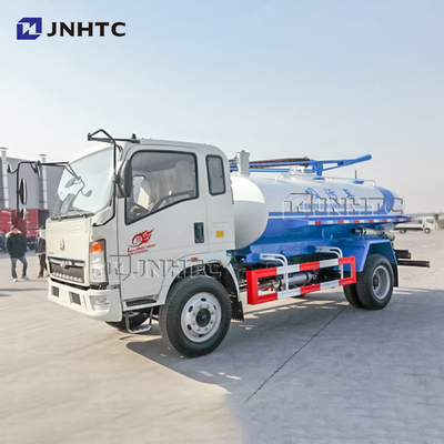 CINO HOWO 4x2 6 gomma il piccolo camion 3000L 5000L 6000L di aspirazione delle acque luride di vuoto
