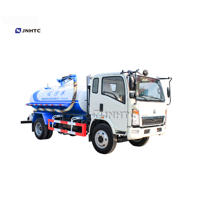 CINO HOWO 4x2 6 gomma il piccolo camion 3000L 5000L 6000L di aspirazione delle acque luride di vuoto
