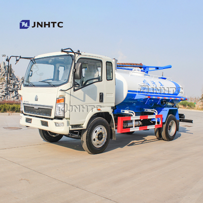 CINO HOWO 4x2 6 gomma il piccolo camion 3000L 5000L 6000L di aspirazione delle acque luride di vuoto