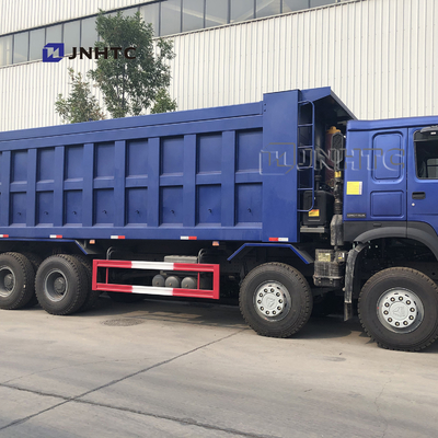Autocarro con cassone ribaltabile della costruzione delle ruote di HOWO 8x4 Euro2 371hp 12 per il Sudan