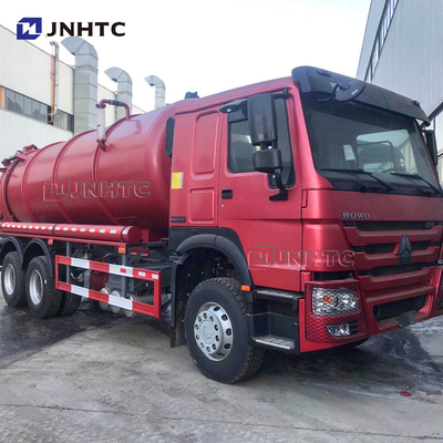 Pulizia di vuoto del camion cisterna 12cbm-22cbm di aspirazione delle acque luride di HOWO 6X4 Euro2