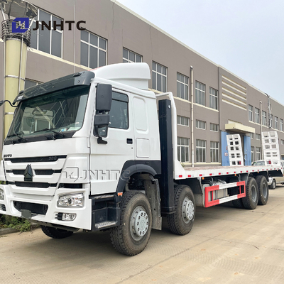 Camion a base piatta di rimozione del blocco stradale del camion di rimorchio del demolitore delle ruote di HOWO 8X4 Euro2 12