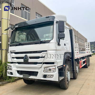 Camion a base piatta di rimozione del blocco stradale del camion di rimorchio del demolitore delle ruote di HOWO 8X4 Euro2 12