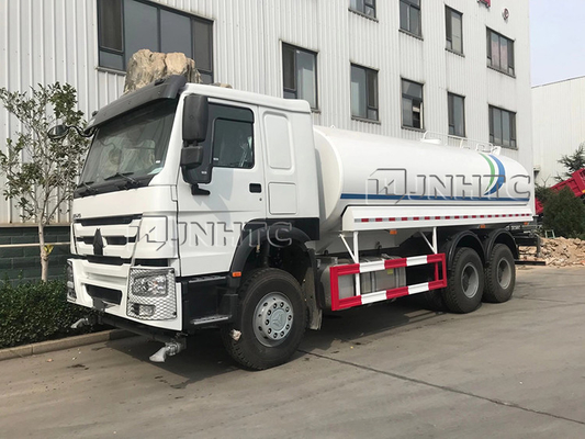 Camion di serbatoio di acqua di Sinotruk HOWO EURO2 EURO3 6x4 290hp 15-25 cubico