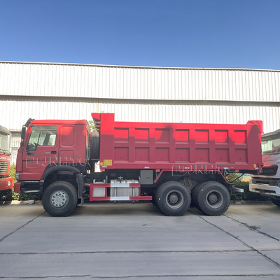 HOWO 6x4 dieci spinge la tonnellata resistente 18 dell'autocarro con cassone ribaltabile 371hp 30 cubica