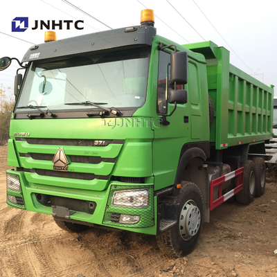 10 autocarro con cassone ribaltabile resistente delle ruote 371hp 30t 18M3 HOWO 6x4