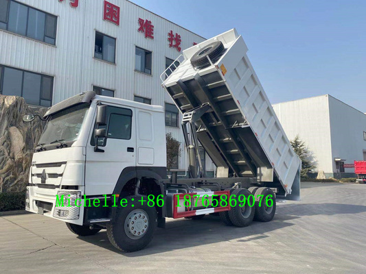 Asse resistente di cavalli vapore 3 di Wheeler Tipper 371hp dell'autocarro con cassone ribaltabile di Sinotruk HOWO 6*4 10