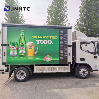 Il camion del congelatore di frigorifero di Sinotruk HOWO 4x2 beve il camion della scatola refrigerato bevanda