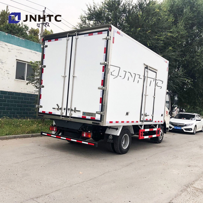 Trasporto di bassa potenza 4x2 Van Container Cargo Box Truck di HOWO