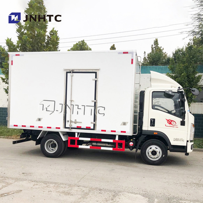 Trasporto di bassa potenza 4x2 Van Container Cargo Box Truck di HOWO