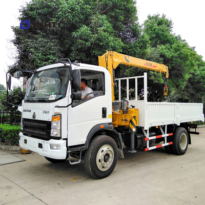 Howo accende 2 tonnellate 3 tonnellate di piccolo autocarro con cassone ribaltabile con Crane Left Right Hand Drive