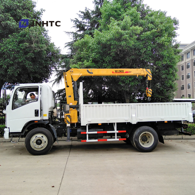 Howo accende 2 tonnellate 3 tonnellate di piccolo autocarro con cassone ribaltabile con Crane Left Right Hand Drive