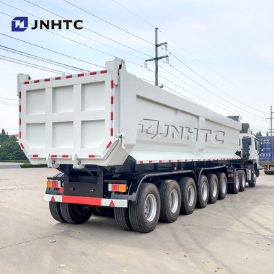 SINOTRUK tre quattro auto resistente dei rimorchi 50T 40cbm dei semi degli assi che fornisce di punta l'autocarro con cassone ribaltabile
