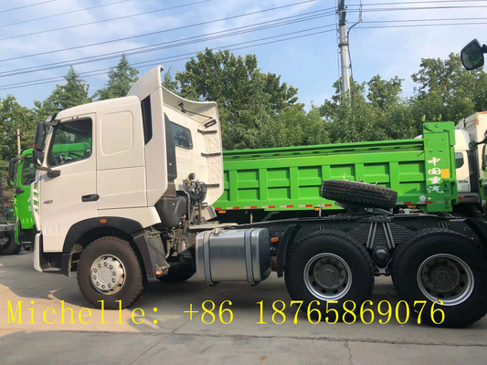Carraio Tractor Head del camion 10 del trattore di Sinotruk Howo 6*4 100 tonnellate